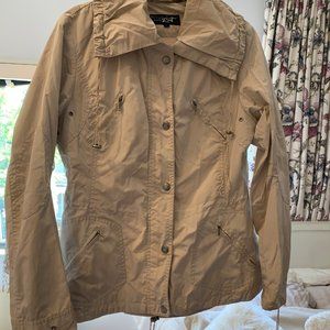 Beige Synthetic Jacket